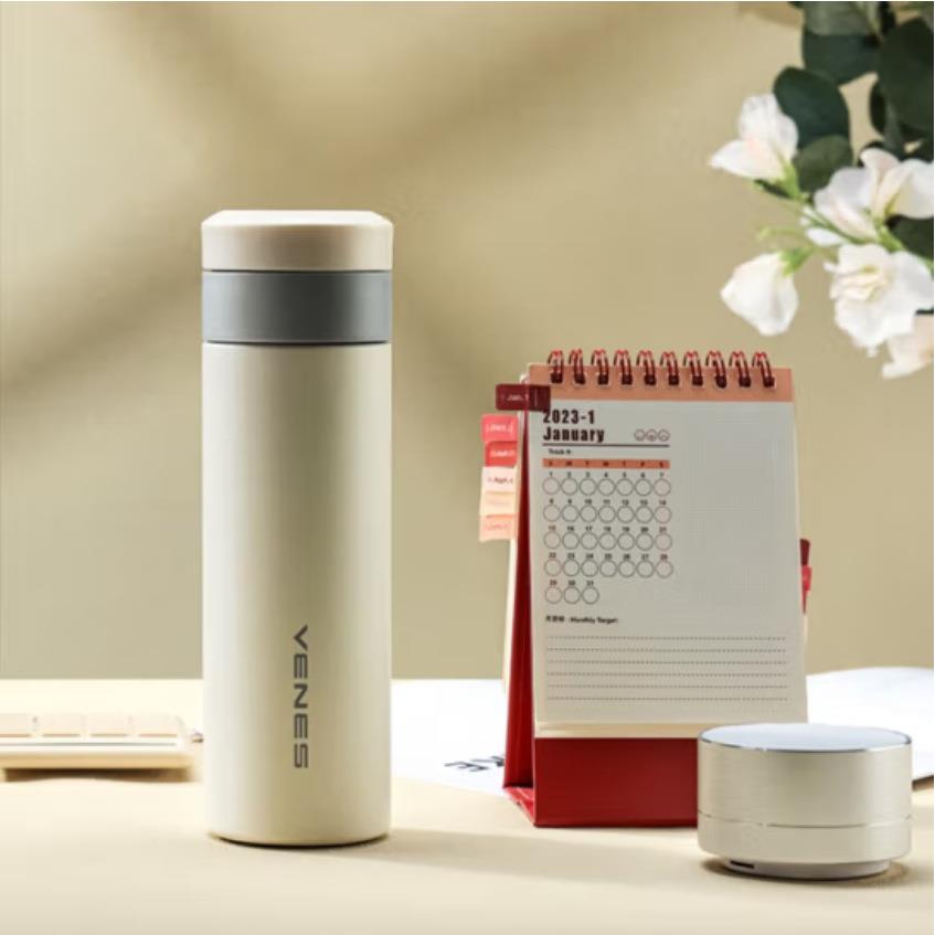 菲驰VENES简优速开杯FC247-450办公室316不锈钢泡茶杯