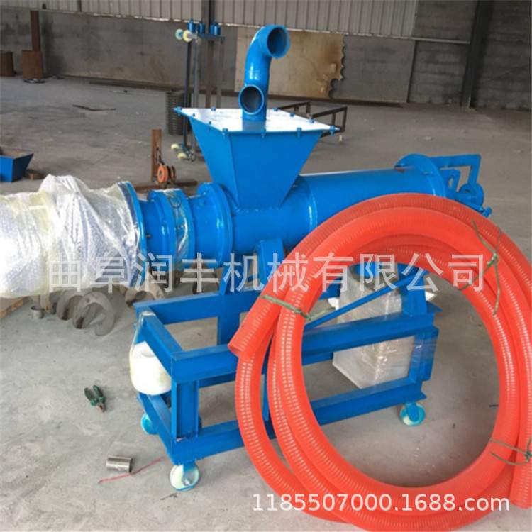 牛场粪污处理固液分离机处理量30立方斜筛脱水机使用方便干湿挤水