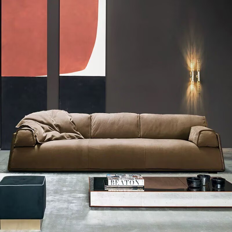 北欧现代客厅小户型整装三人四人沙发别墅区住宅区公寓现代沙发