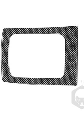 适用宝马E90/E92E93三系碳纤维两门版后排储物汽车内饰品改装配件