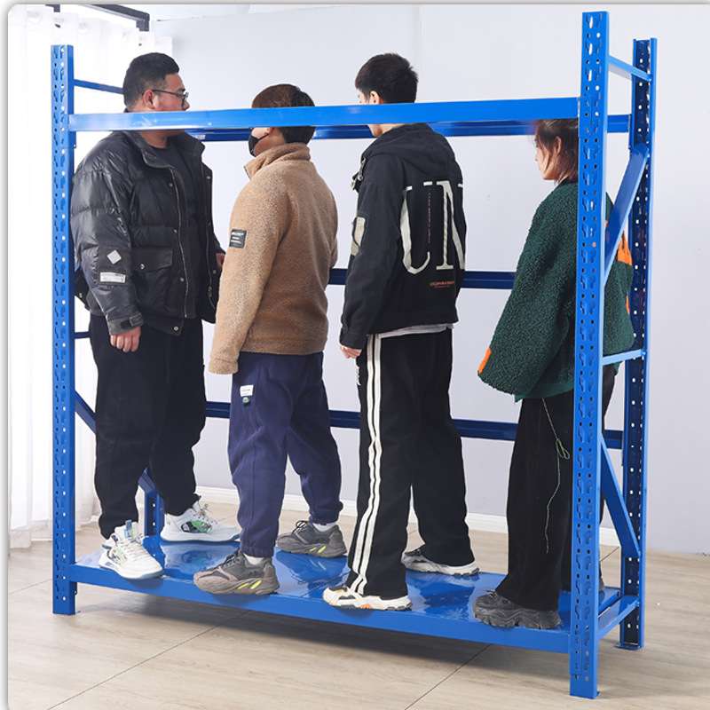 仓储货架家用库房轻中型置物多层展示服装铁架子工厂仓库专用收纳