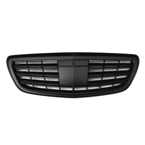 适用奔驰S级W222改装S65中网改装巴博斯款前格珊中网装饰