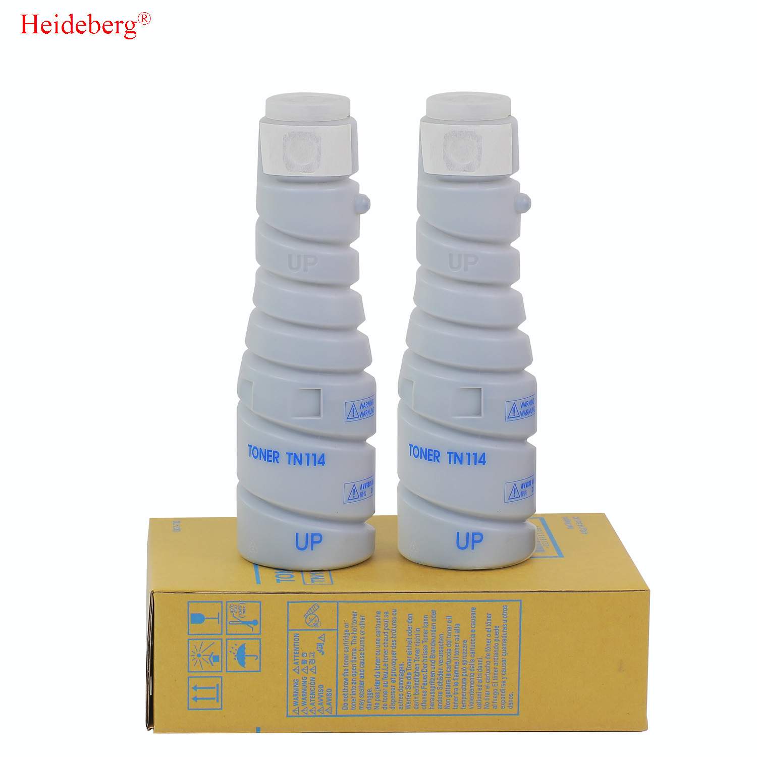适用美能达成品TN114 115碳粉成品TN114 115复印机墨粉墨盒可加墨
