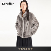 气质御寒皮草大衣女 2025冬季 水貂毛 Koradior珂莱蒂尔商场同款