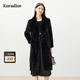 气质皮草大衣裘皮外套女 冬季 水貂毛 Koradior珂莱蒂尔商场同款