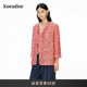 Koradior珂莱蒂尔2026春季 新款 精致老钱香风花呢外套