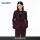 精致烫钻西装 气质通勤时尚 外套女 新款 Koradior珂莱蒂尔2026春季