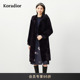 皮草大衣百搭裘皮外套女 冬季 水貂毛 Koradior珂莱蒂尔商场同款