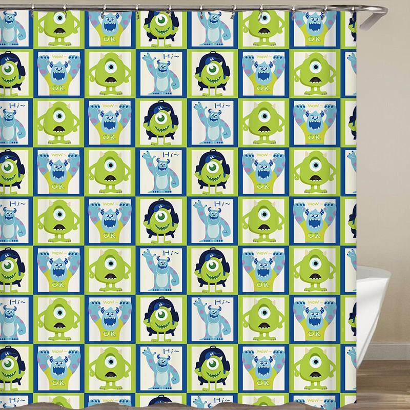 单眼怪物怪兽大学浴帘防水帘门帘毛怪墙布挂帘柜门遮挡帘装饰挂布,家庭/个人清洁工具,浴帘,淘宝优惠券,粉丝福利购,淘宝优惠卷