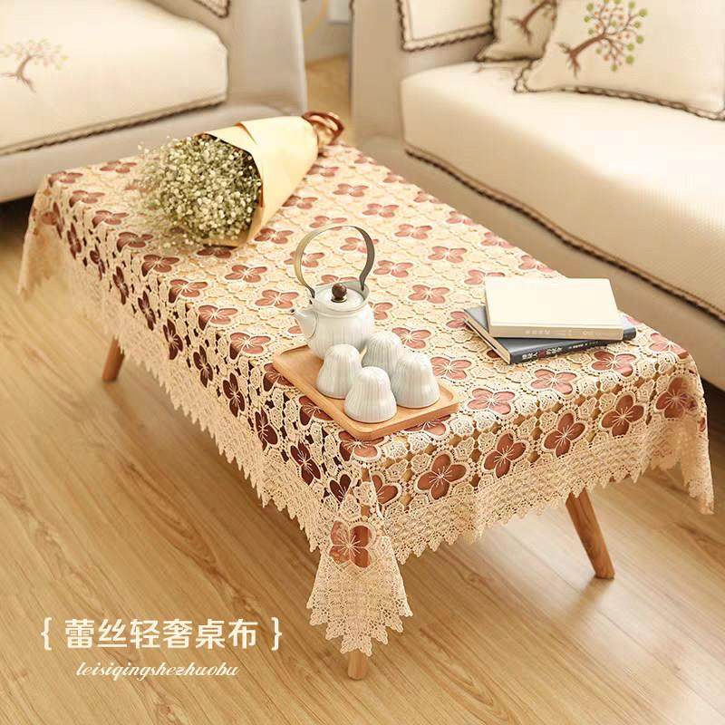 客厅欧式镂空蕾丝桌布布艺长方形茶几桌布正方形多用方桌布盖布,居家布艺,桌布,淘宝优惠券,粉丝福利购,淘宝优惠卷
