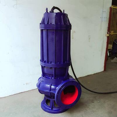 QW50-20-40无堵塞移动式潜水泵切割自动搅匀排污泵