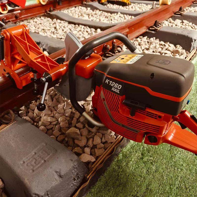 K1260手持式钢轨切割机 进口原动力内燃切轨机 K1270内然锯轨机