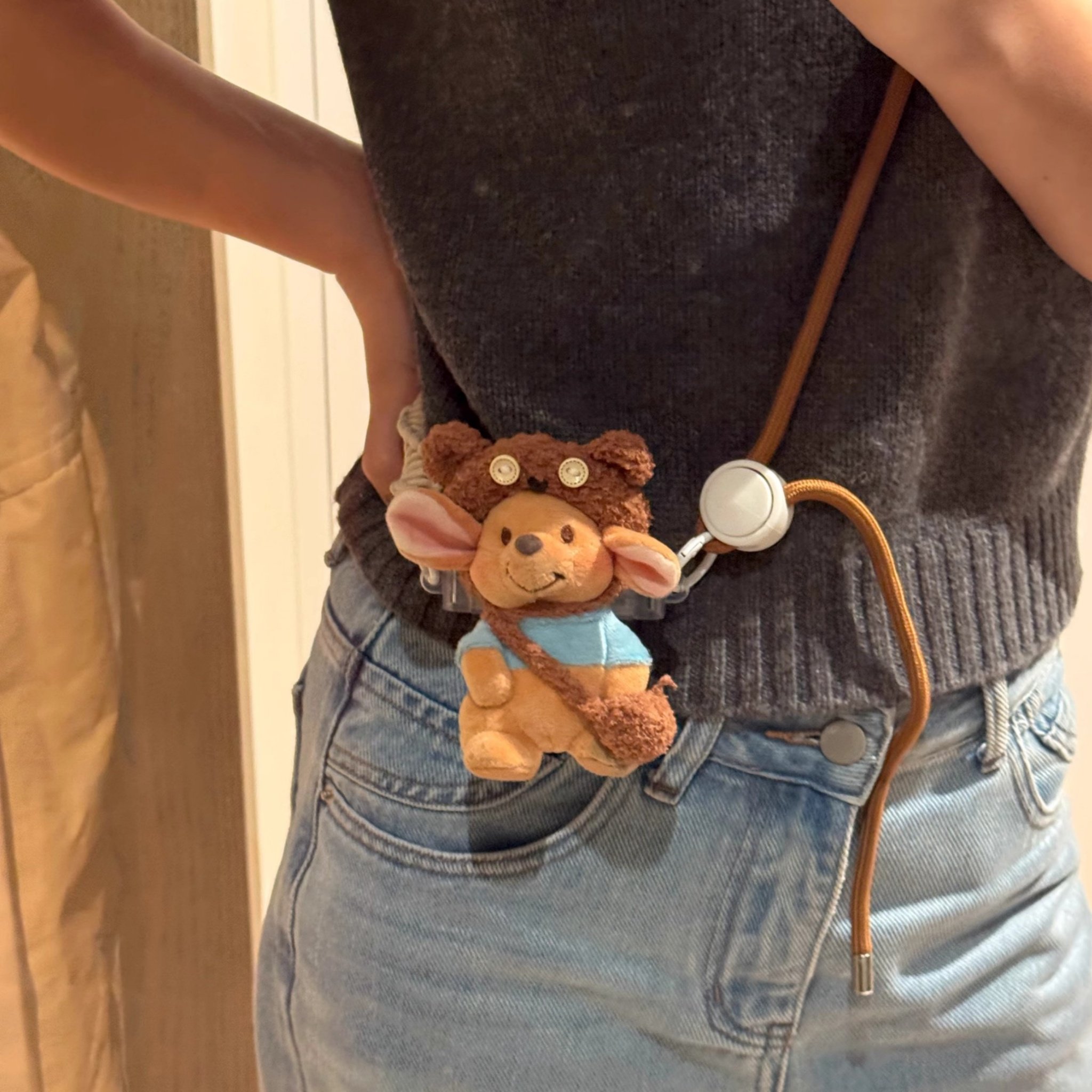 小豆玩偶装饰毛绒公仔手机背夹可斜挎可调节挂绳卡通配饰女友闺蜜,节庆用品/礼品,手机链,淘宝优惠券,粉丝福利购,淘宝优惠卷
