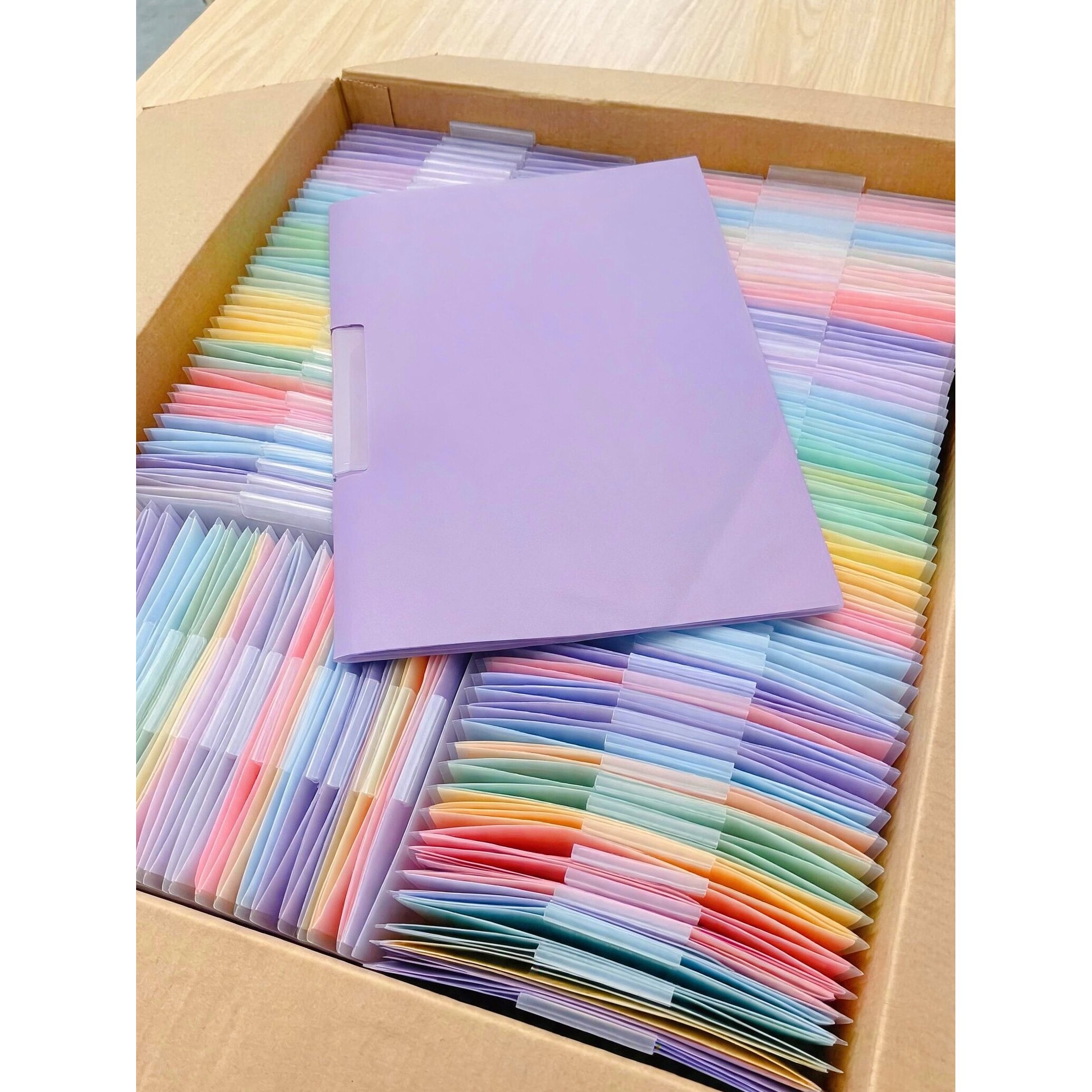 活页文件夹试卷夹卷子收纳袋整理夹透明翻页资料夹垫板a4写字板