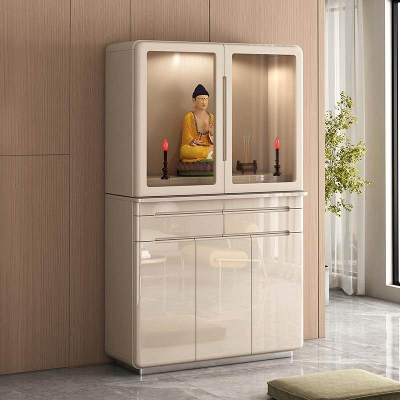 佛龛柜财神爷供桌香案台神龛神台柜现代轻奢小型佛柜立柜带门家用,住宅家具,佛柜/佛龛,淘宝优惠券,粉丝福利购,淘宝优惠卷