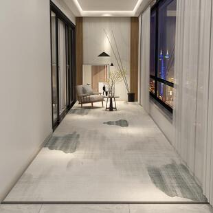 走廊地毯门垫进门高端定制入户门家用地垫过道长条脚垫门外玄关垫