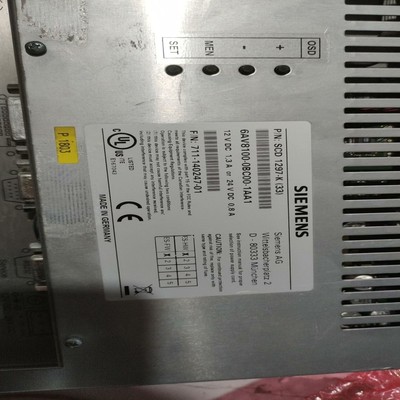 西门子6AV8100-0BC00-1AA1触控屏   拆机件