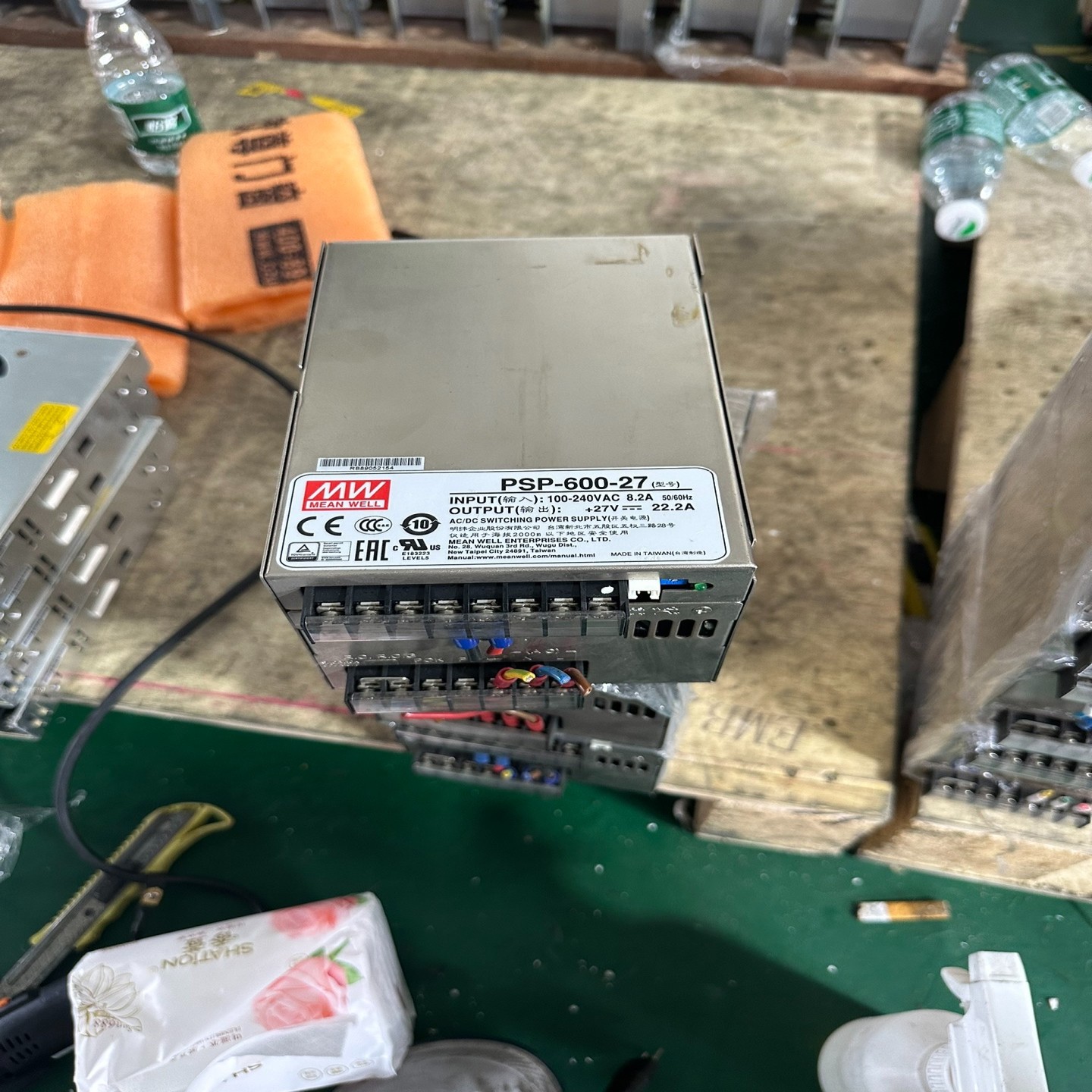 明纬PSP-600-27 台湾明纬600W27V222A