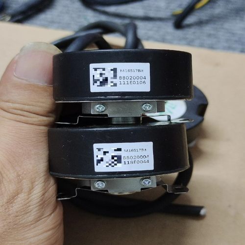 M16S17Bit编码器内径直9mm锥度孔成色实物拍摄
