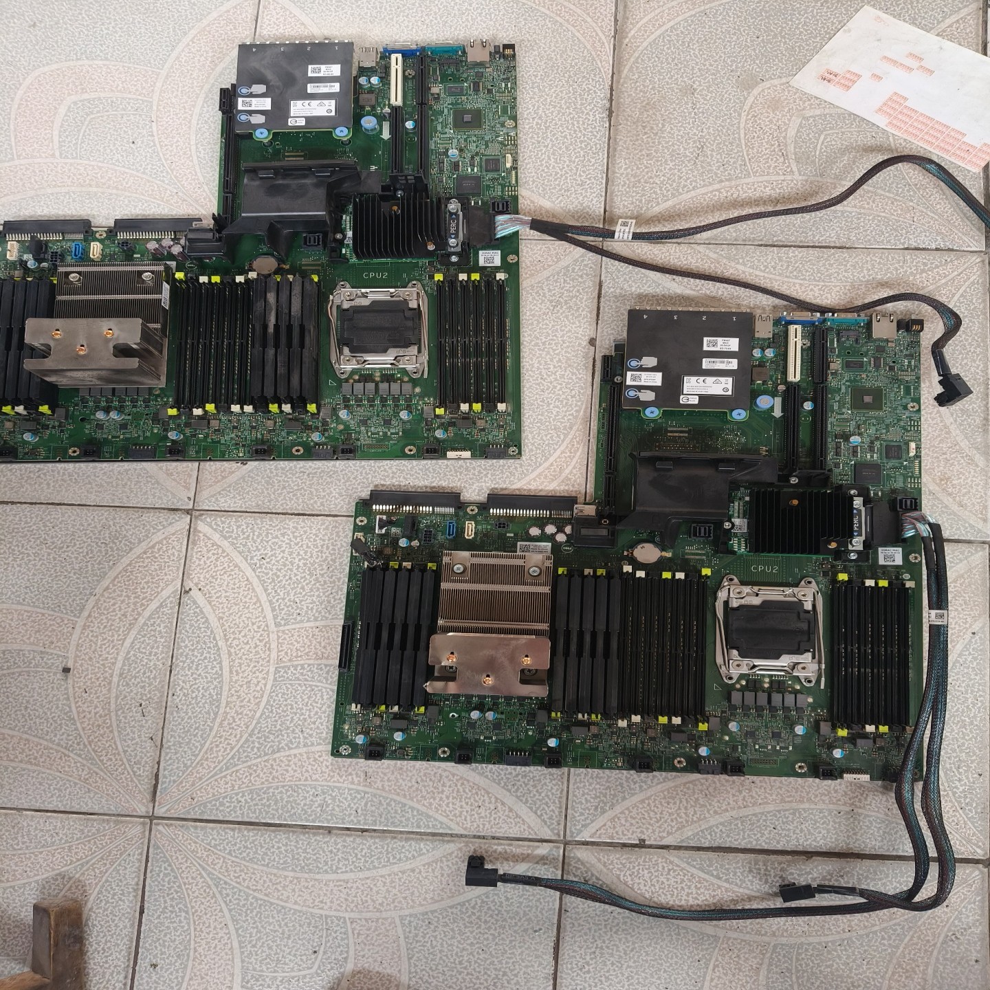 戴尔Dell R730 服务器主板2个实物拍摄主板+