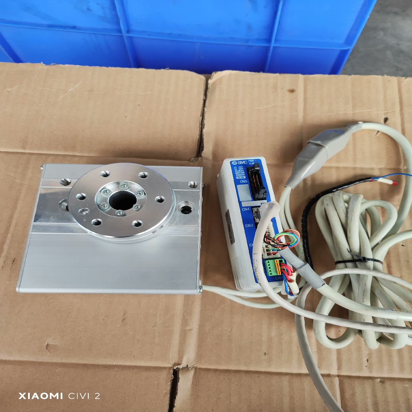 LERH50K  LECP6N-BC SMC中空旋转平台拆