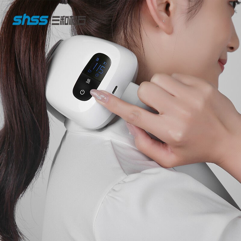 shss三和松石颈椎按摩仪肩颈按摩器办公室按摩神器高档白领颈椎按