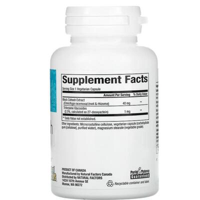 现更Natural Factor麻s, WomenSense货NBG黑升提取物缓解年期90