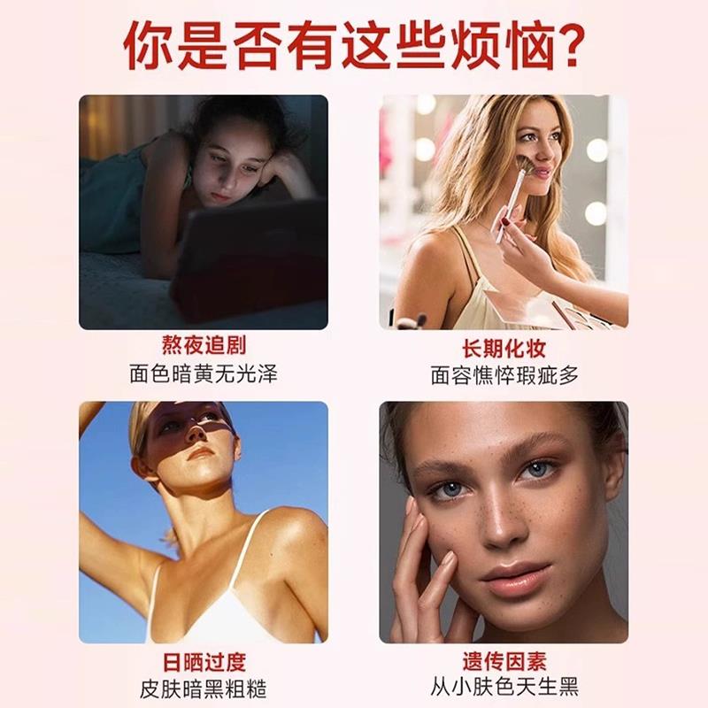 沁晚香杏仁OCD粉七白白山药纯营养饮餐冲泡茯苓莲子代餐10g粉*20