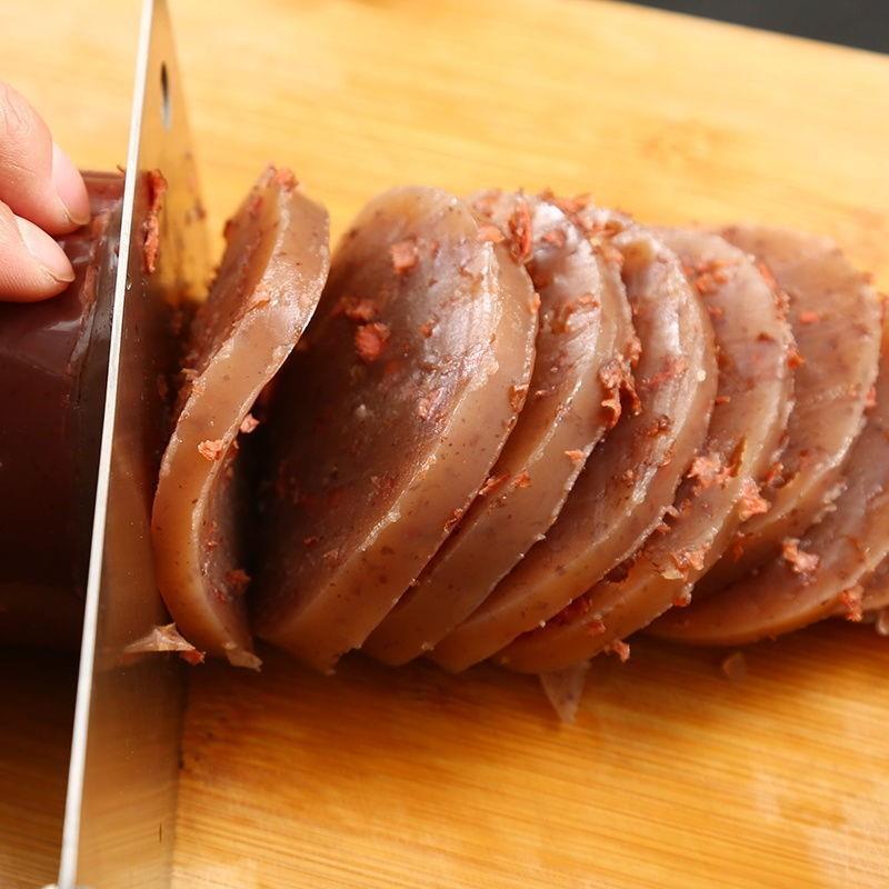 正宗驴肉风味焖子火烧河北定州特产赵县河间熟食真空灌肠肉炒焖子