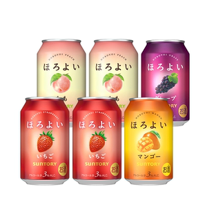 三得利预调鸡尾酒女士酒330ml*6罐