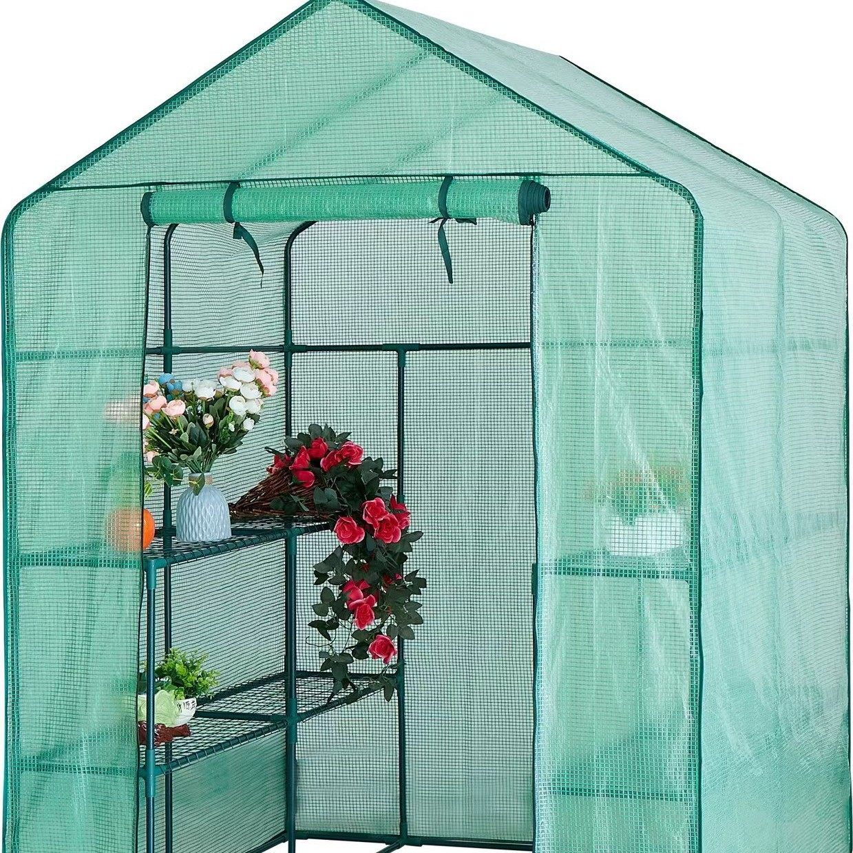 花园暖房走入式温室大棚园艺用品阳台种菜蔬菜棚保温棚多肉遮雨棚,农机/农具/农膜,温室大棚支架,淘宝优惠券,粉丝福利购,淘宝优惠卷