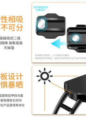 极速汽车载eetc支架可拆卸固定神器创意二代新款ETC支架专用固定