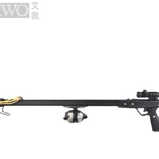 极速新款射鱼神器高精度弹弓捕鱼枪D射鱼器枪式户外激光专用鱼镖