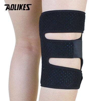 极速1PCS Meniscus Knee Pads Silica Gel KnMeepads Hiking Runn