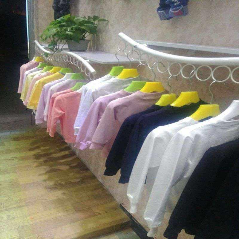 极速服装店女g装童装货架展示架上墙正侧挂组合铁艺壁挂式衣架墙