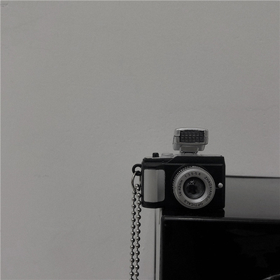 极速Vintage Camera Pendant Necklace LoIng Chain Punk Jewelry