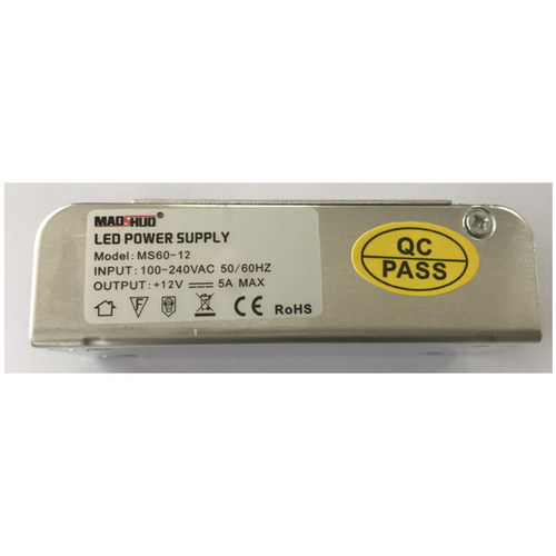 新品maoshuo茂硕MS60-12/24 60W12GV5A/24V2.5A 开关电源驱动恒压
