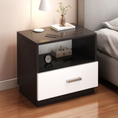 极速床头柜c简约现代家用卧室床边简易收纳柜置物架2025新款 网红