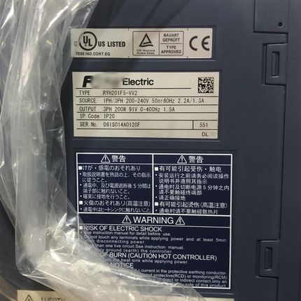 极速富士RYH201F5-VV2/RYH401F5-VV2/7F51F5-VV2-ZC1/152D/RYT驱