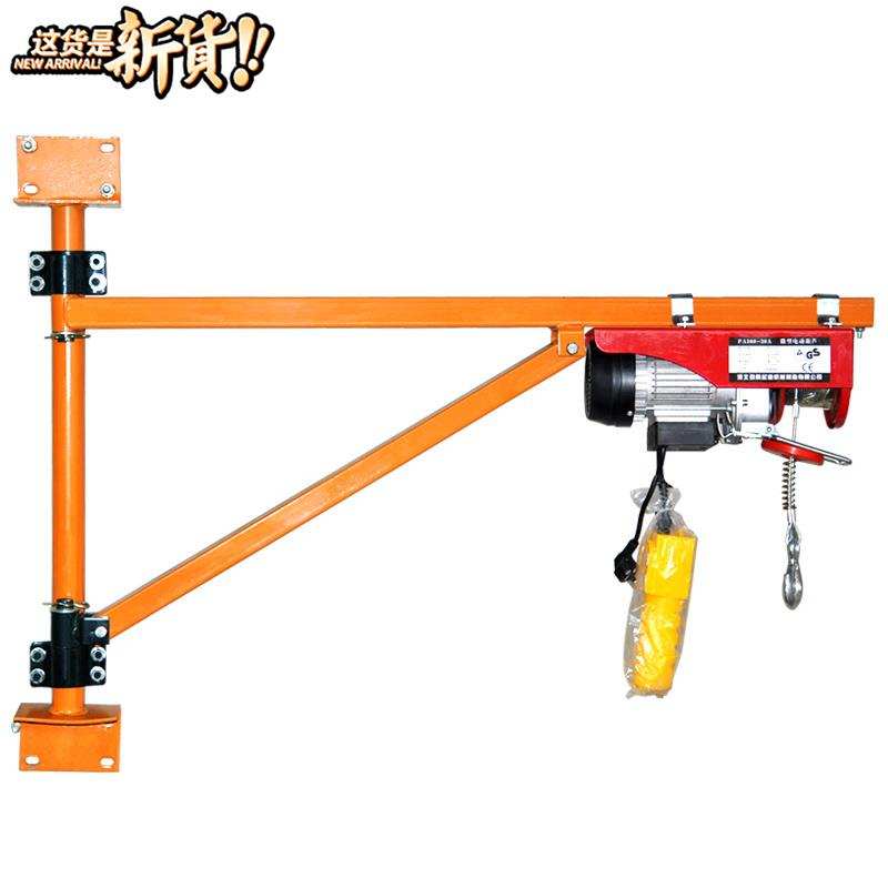 极速掉机小吊机装修起重卷扬机多用多功能吊钩货T梯吊砖架子上