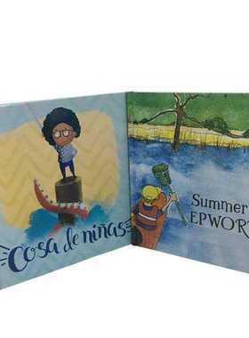 极速儿童故事书样板间书房酒店售楼处H儿童绘本小孩英文装饰仿真