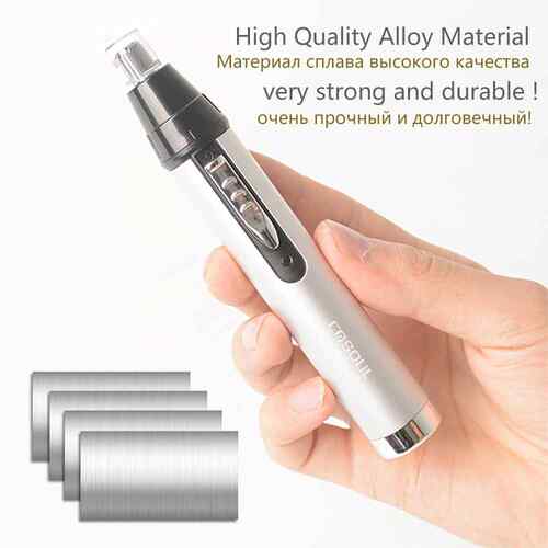 极速Rechargeable Nose Hair Trimmer Electric RemoTval Clipper