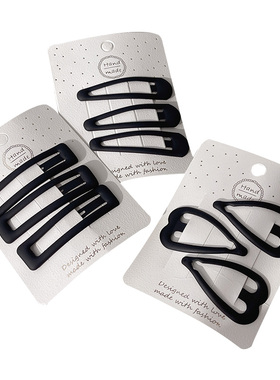 极速Way hair accessories black clips blackM clips one word c