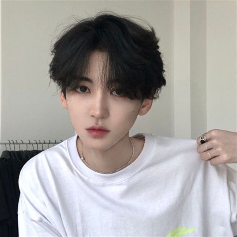 极速网红同款假发男中分短直发韩版帅气逼真自然黑T色男士帅t整顶