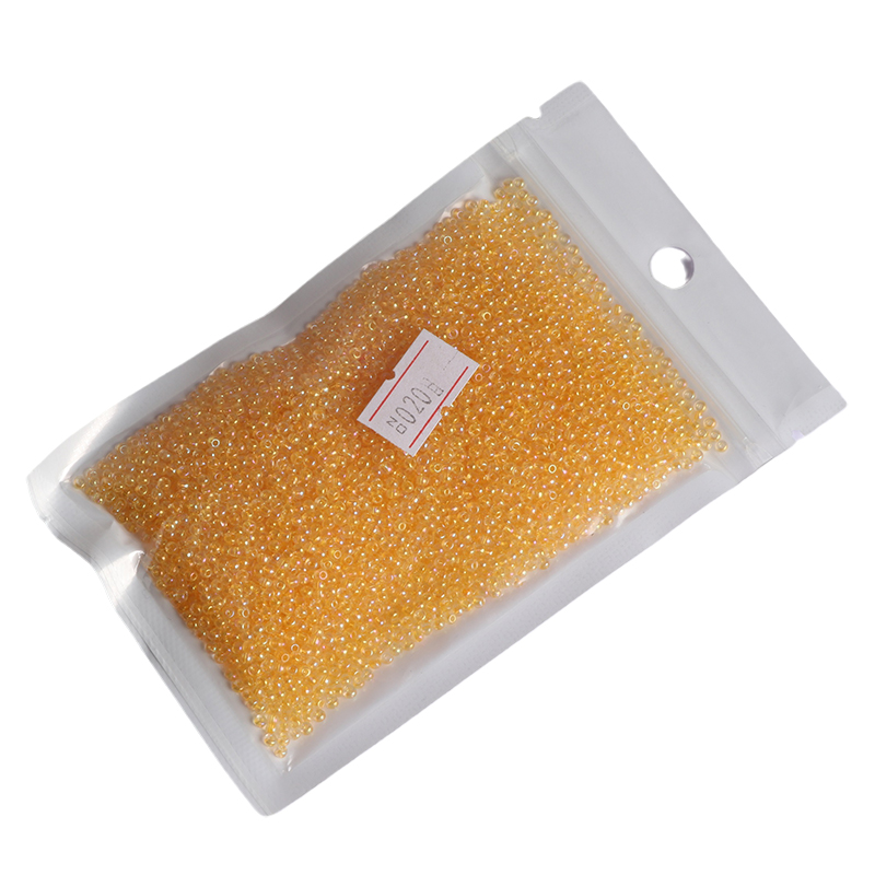 极速2mm幻彩米珠 玻璃小珠子diy饰品配件串手链U耳环发簪流苏材料