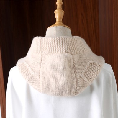 极速新款法拉纯毛帽子女冬季牛角扣F保暖加厚护耳防寒风包头帽针