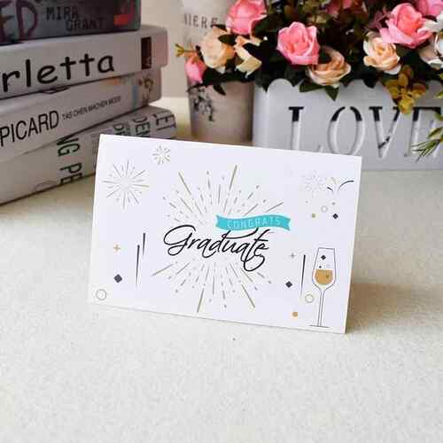 新品new Graduation Card Farewell CarGd Graduation Card Card