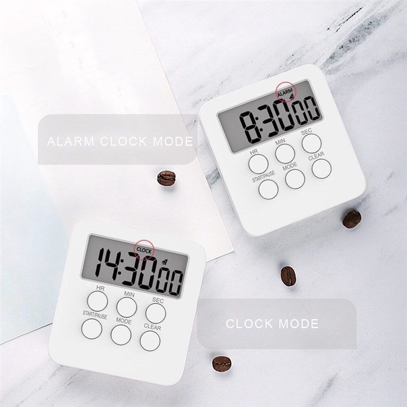 极速Digital Timer Clock Magnetic Cooking CouOntdown Alarm 24