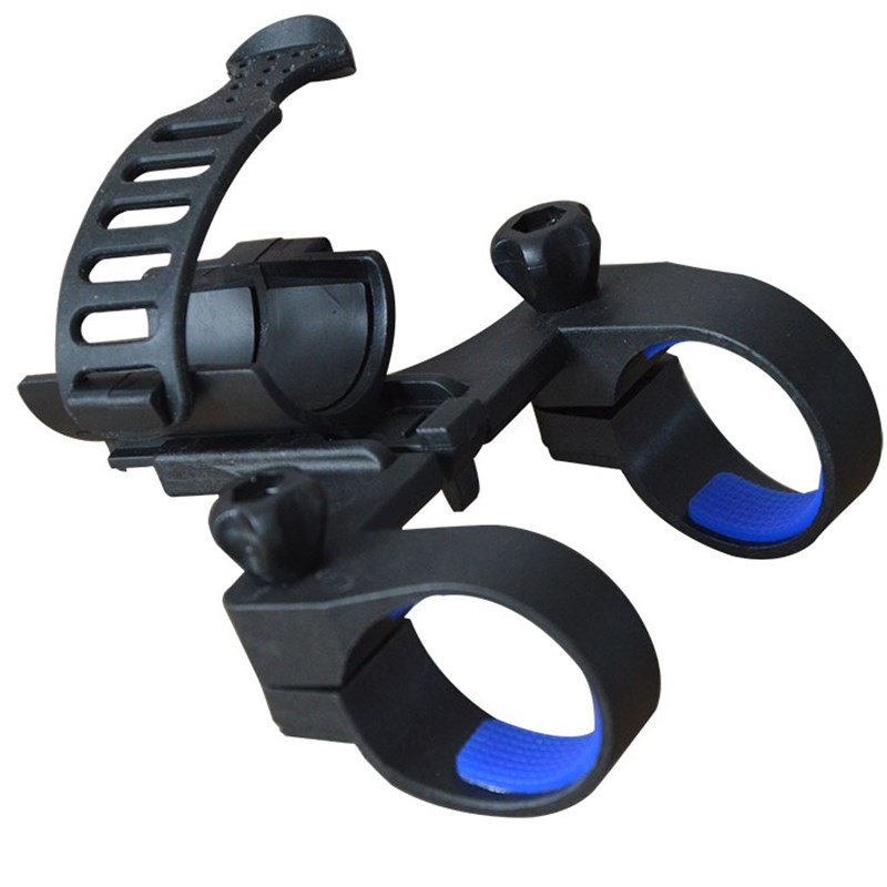 极速手电筒支架夹子代驾电动折叠自行车J灯架山地车前灯固定座快