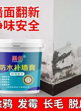 【下单立减50】防水防潮免漆补墙膏墙面修补白色腻子膏室内墙修复